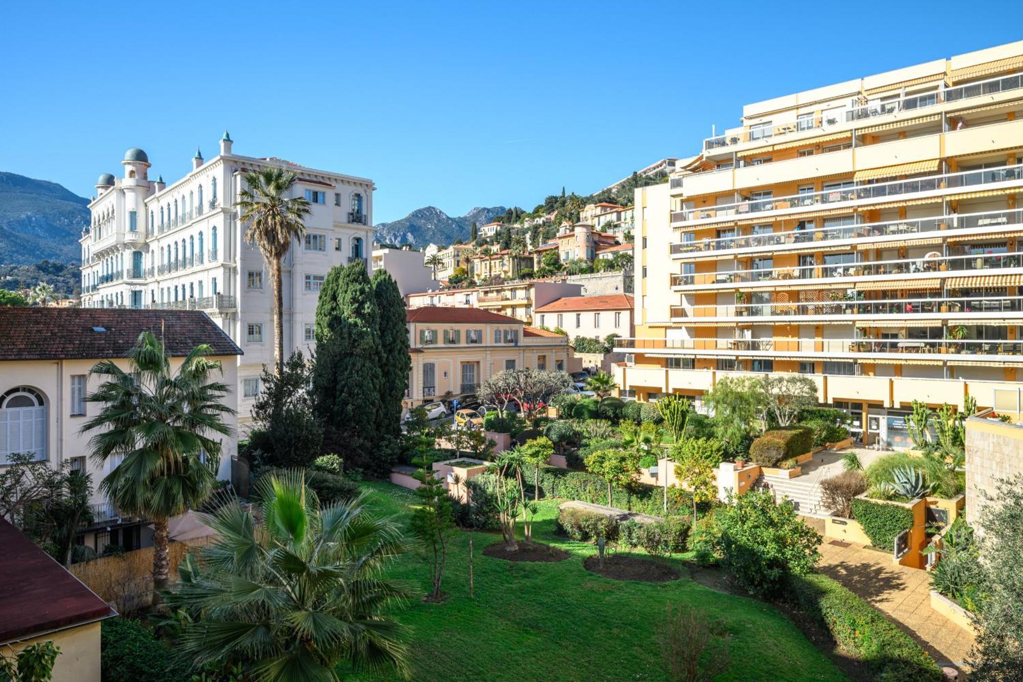 מנטון "Charmant Studio" Plein Centre, Calme, Terrasse מראה חיצוני תמונה